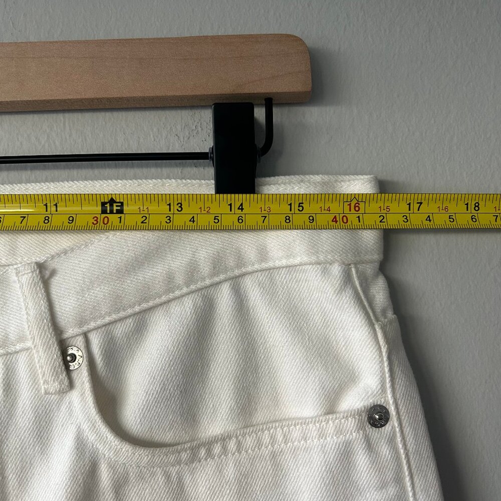 APC Petit Standard Jeans Women 31 White Denim - Picture 6 of 8